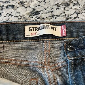 Levi's 505 Dark Wash Jeans